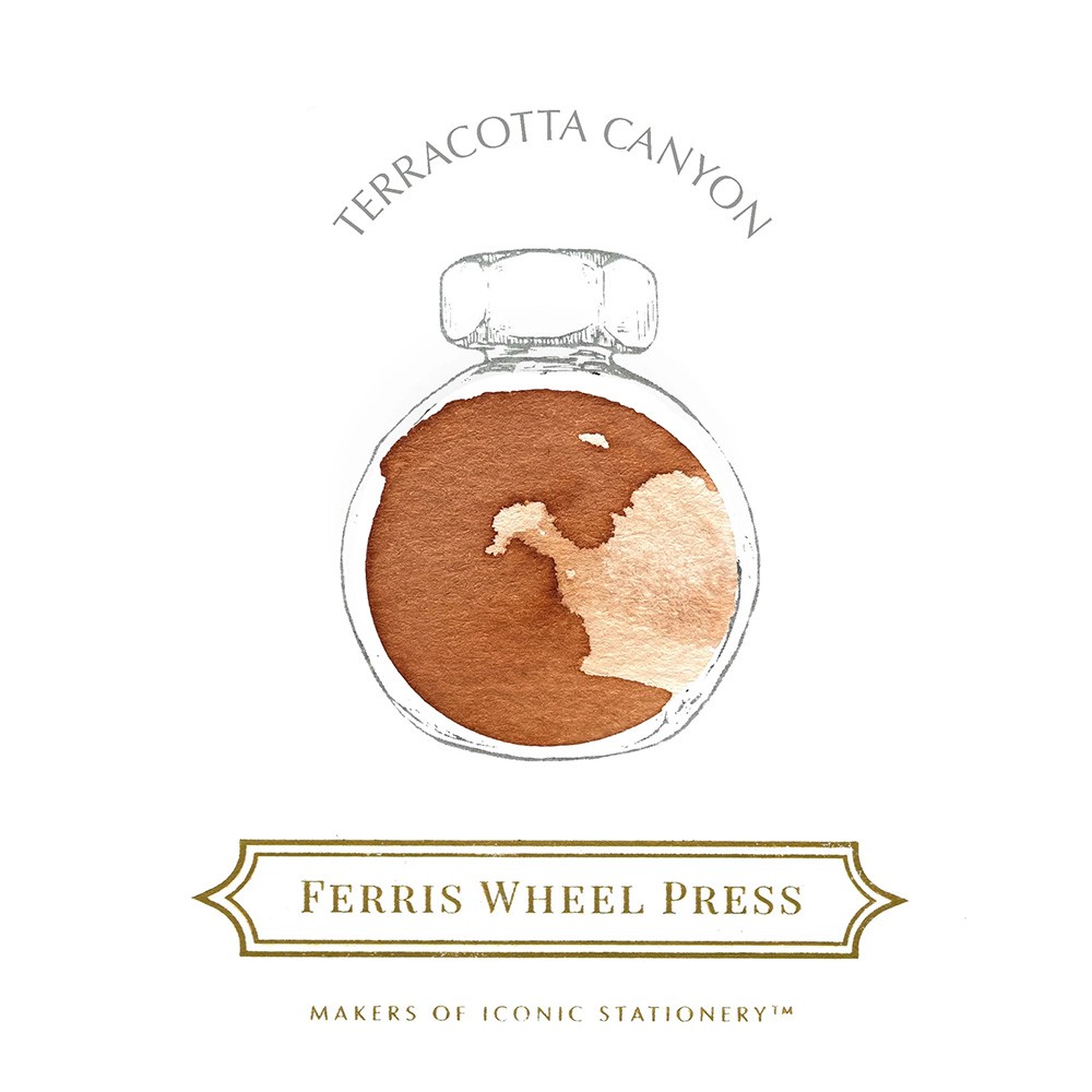 Ferris Wheel Press Terracotta Canyon Şişe Mürekkep - 38 ml