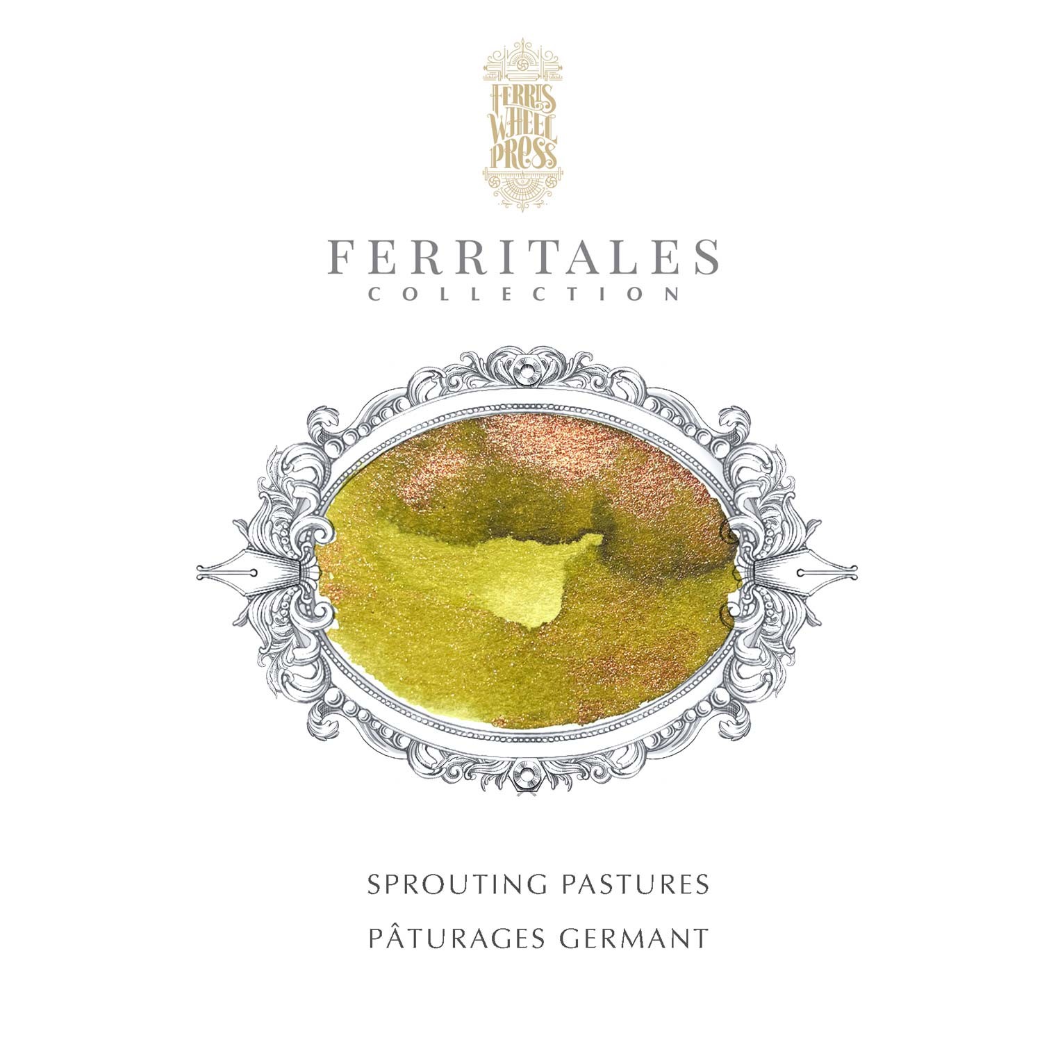 Ferris Wheel Press Sprouting Pastures Şişe Mürekkep - 10 ml