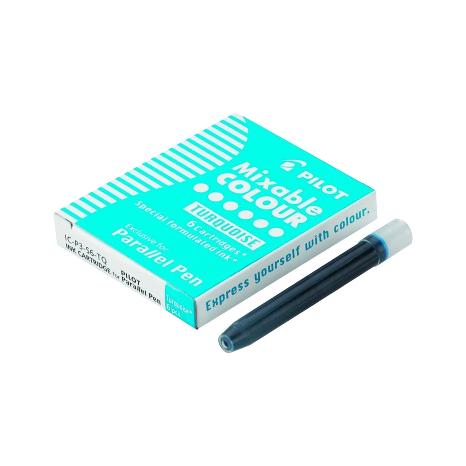 Pilot Parallel Pen Turkuaz Mürekkep Kartuşu