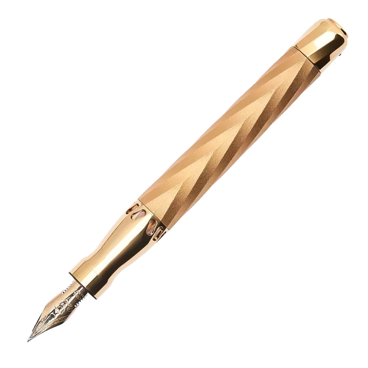 Pineider Matrix Yellow Gold Dolma Kalem