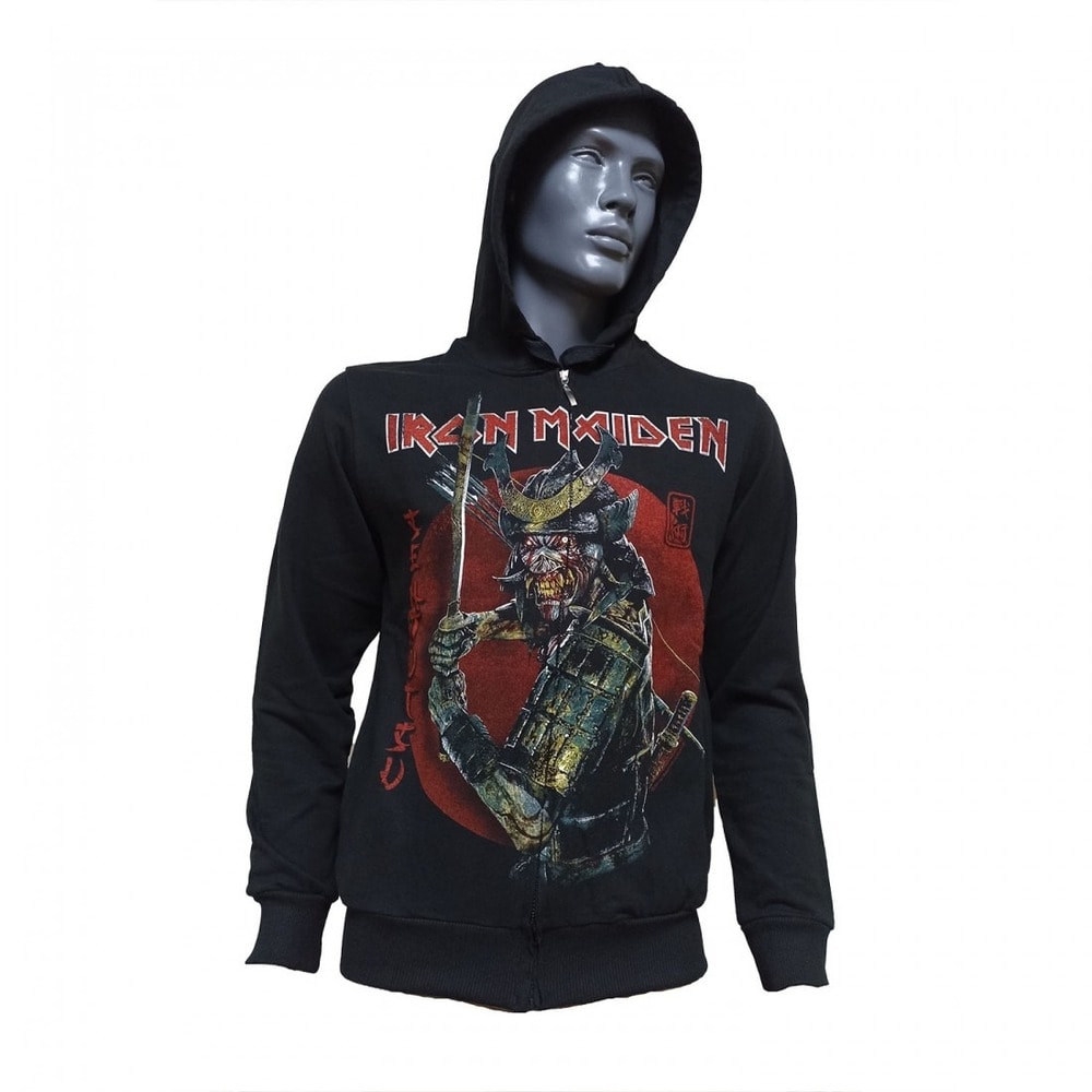 Iron Maiden - Senjutsu fermuarlı sweatshirt