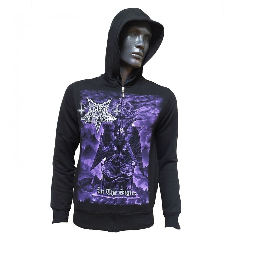 Dark Funeral - In The Sign fermuarlı sweatshirt