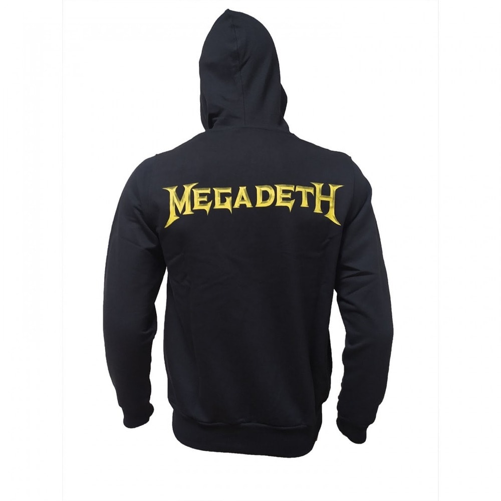 Megadeth - Rust In Peace fermuarlı sweatshirt