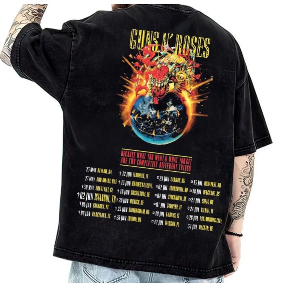 Guns N Roses - İstanbul tişört