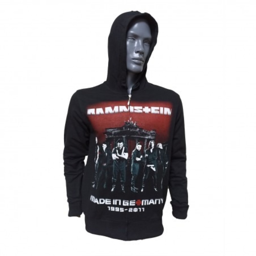 Rammstein - Made In Germany fermuarlı sweatshirt