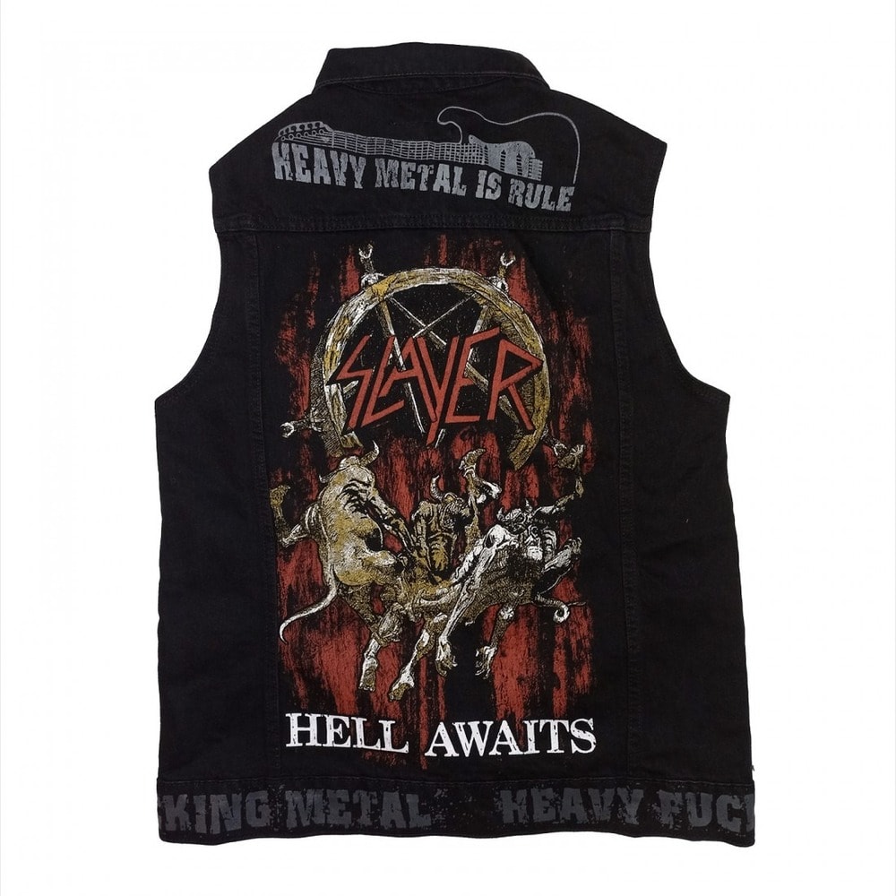 Slayer - Hell Awaits kot yelek