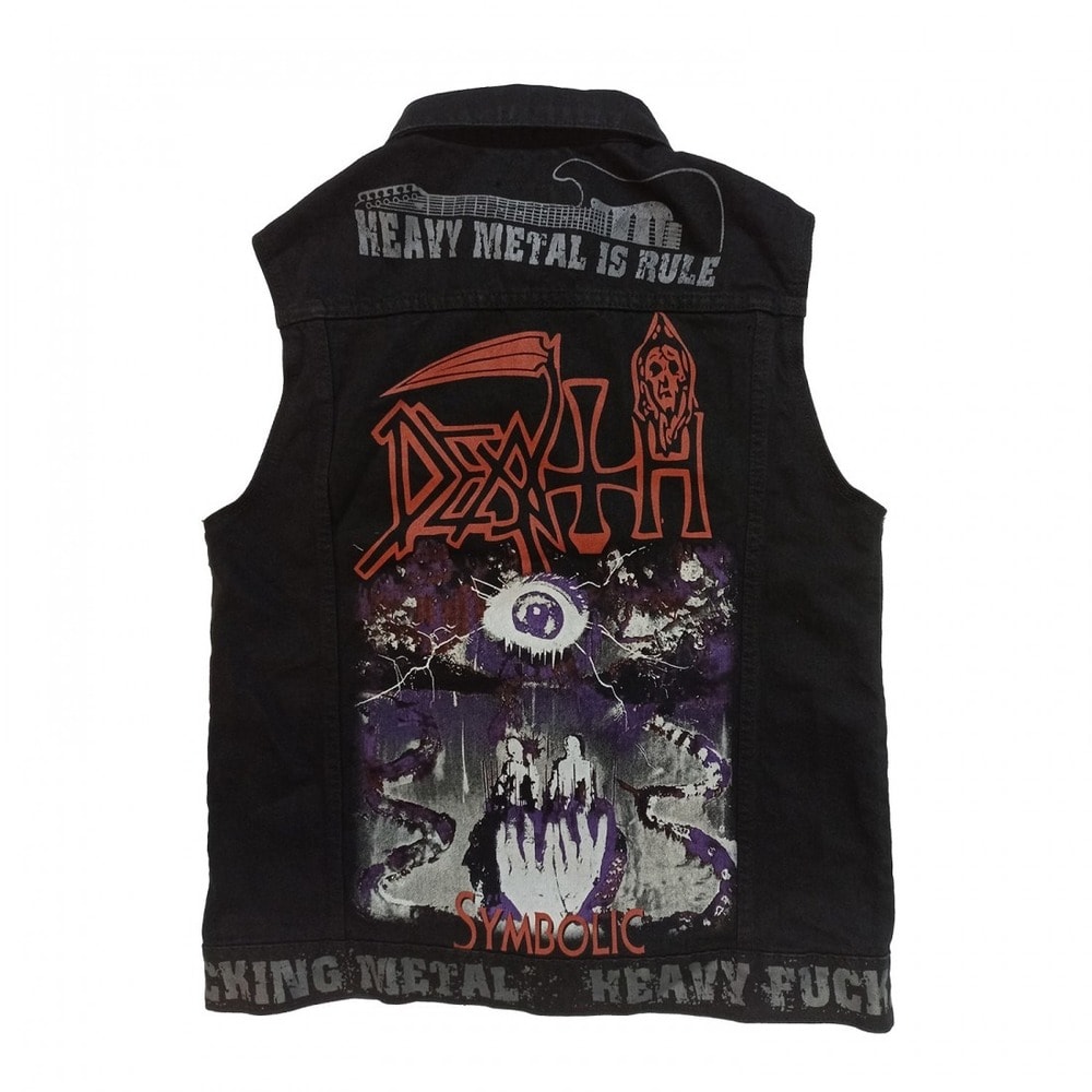Death - Symbolic kot yelek