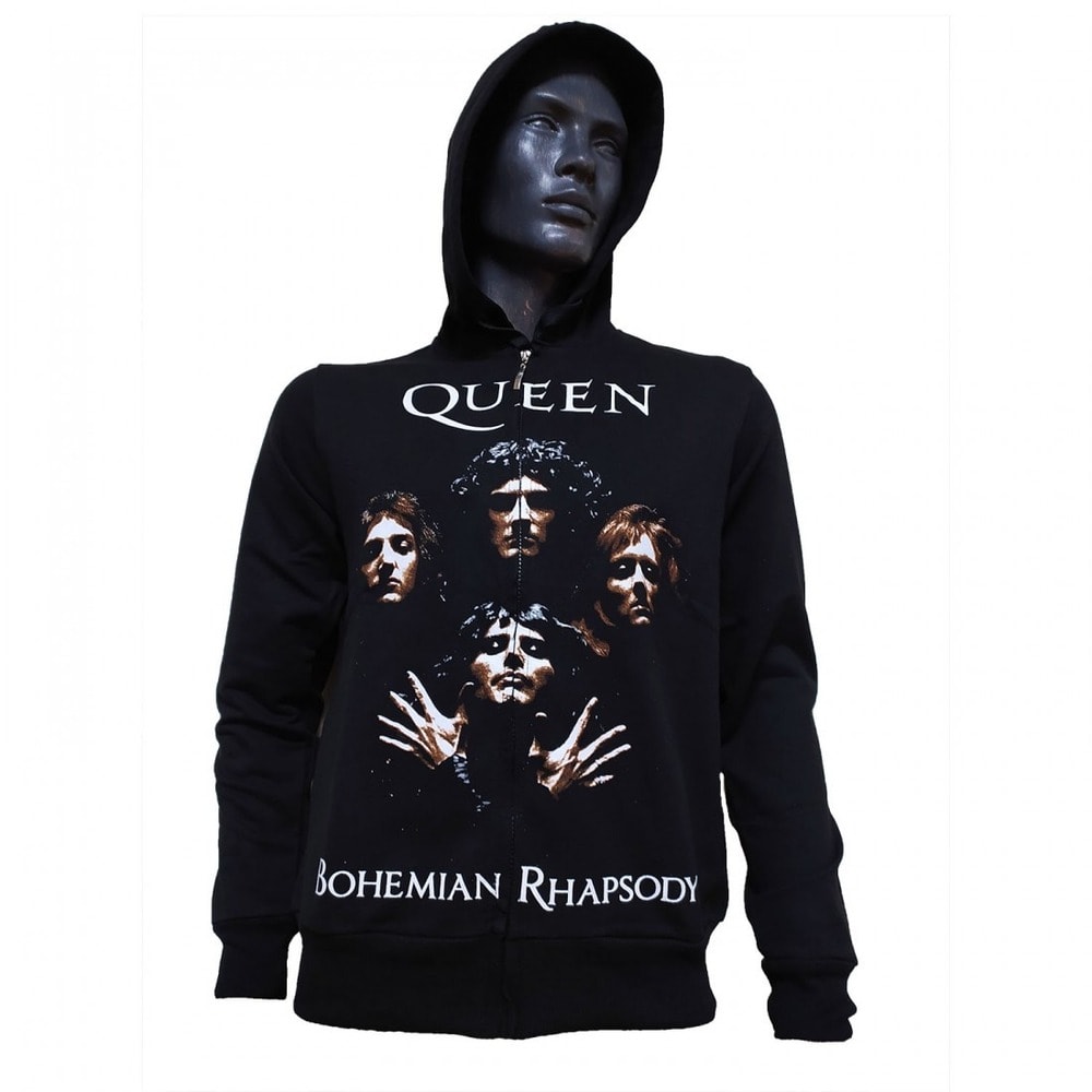 Queen - Bohemian Rhapsody fermuarlı sweatshirt