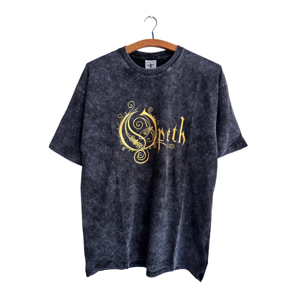 Opeth - Medusa yıkamalı oversize tişört