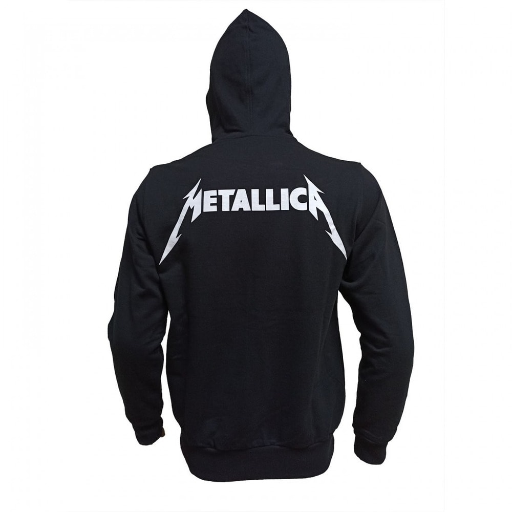 Metallica - Ride The Lightning fermuarlı sweatshirt