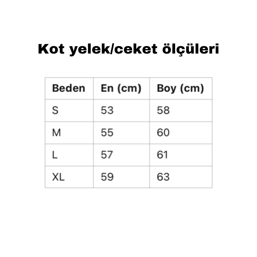 Baskısız kot ceket