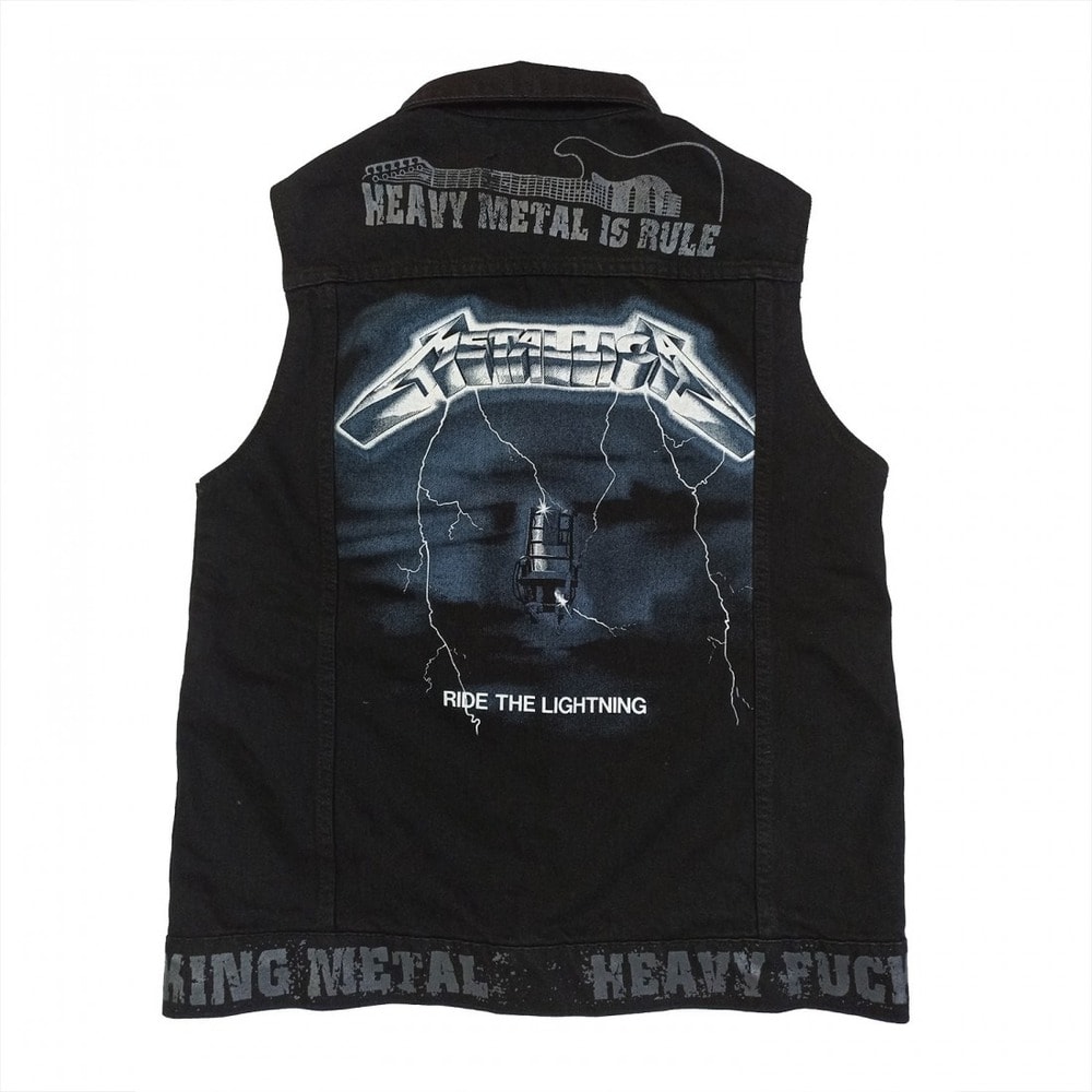 Metallica - Ride The Lightning kot yelek