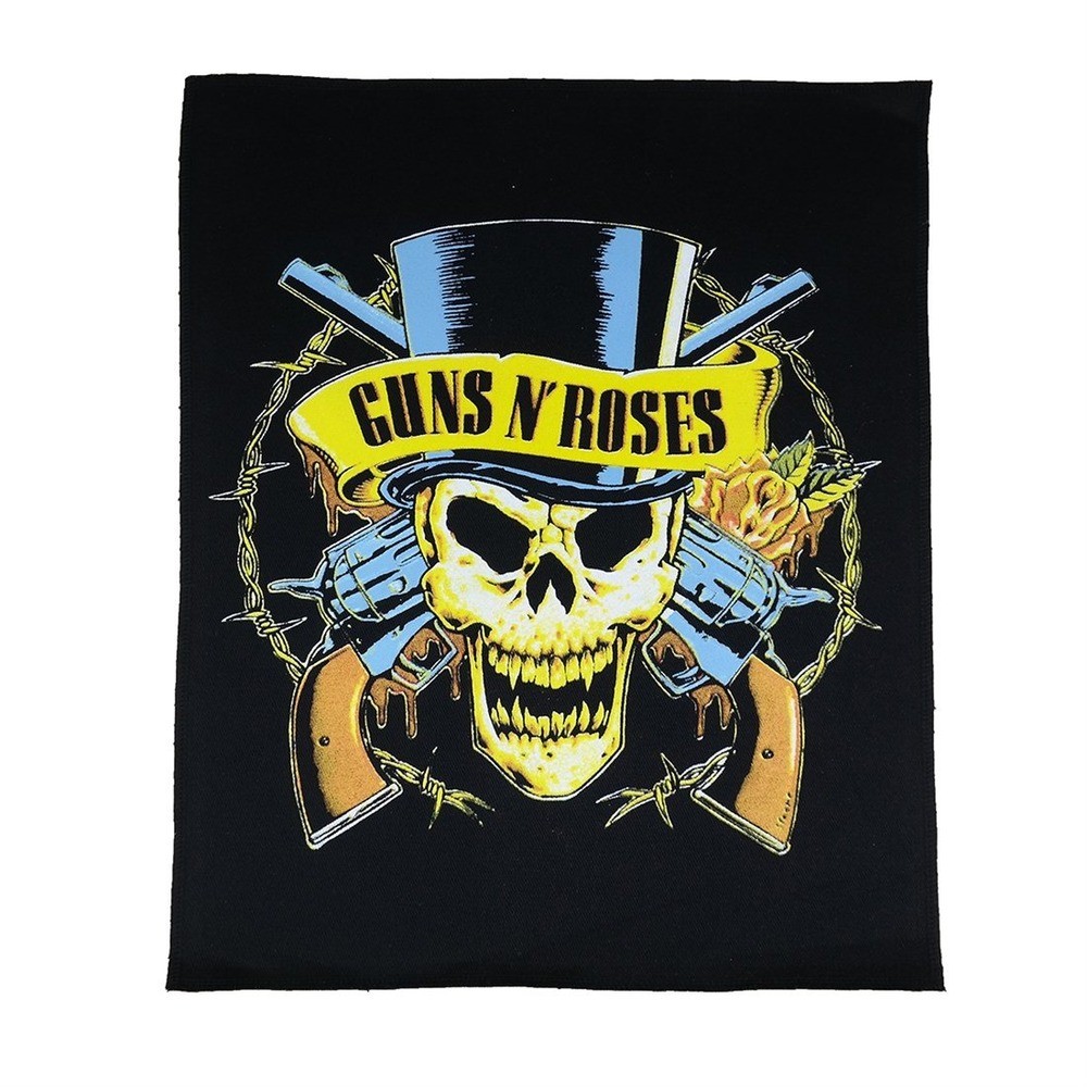 Guns N Roses - Logo Skull sırt patch