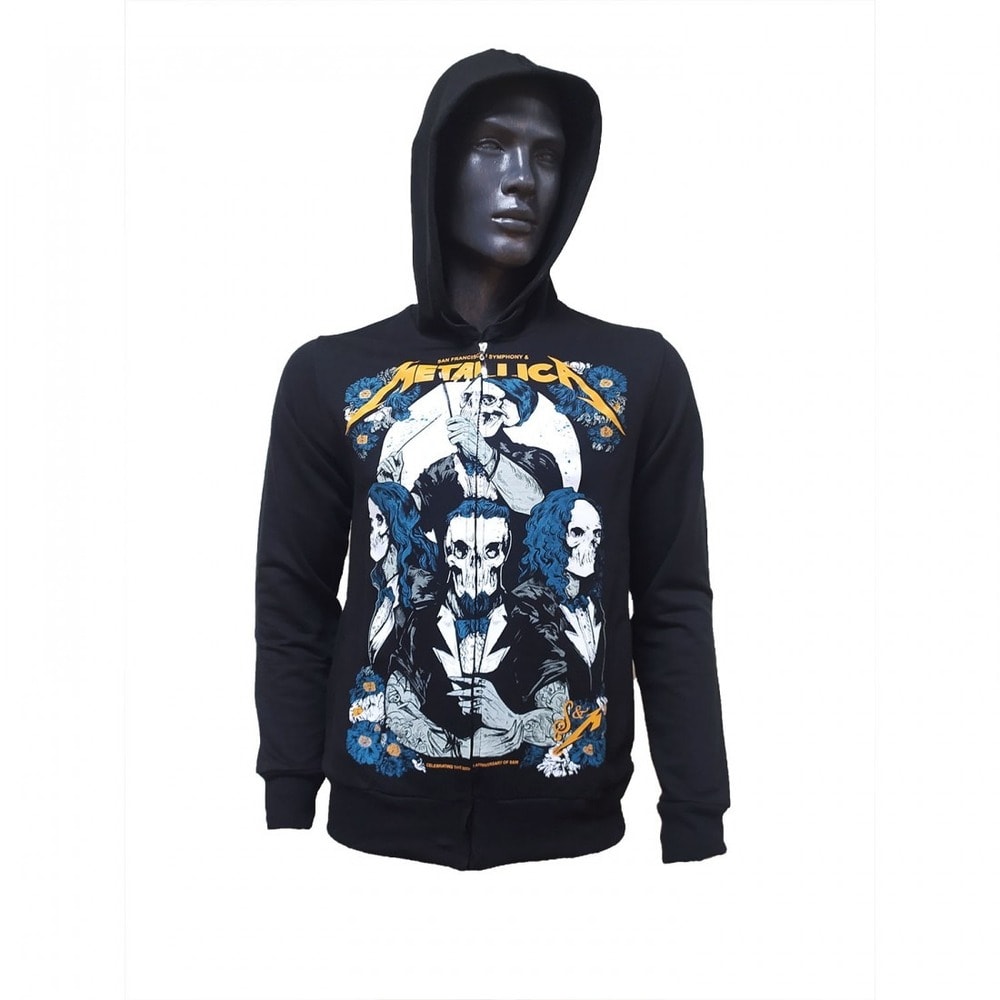 Metallica - San Francisco Symphony fermuarlı sweatshirt