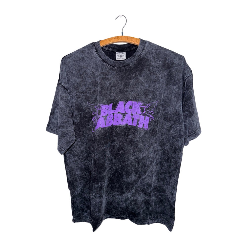 Black Sabbath - Lord Of This World yıkamalı oversize tişört