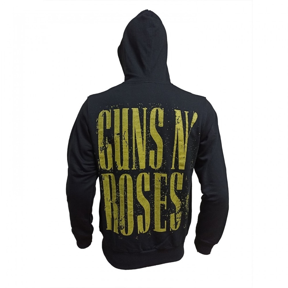 Guns N Roses - Logo Classic fermuarlı sweatshirt