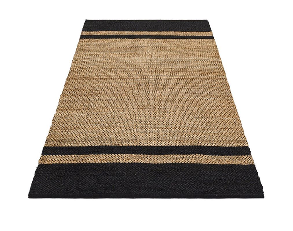 Natural Black Jüt Halı 