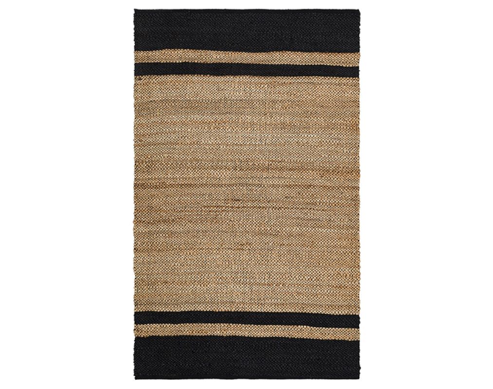 Natural Black Jüt Halı 