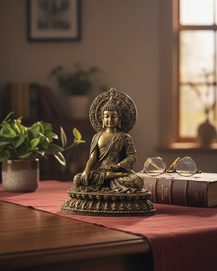 Antik Tarz Buda Heykeli 