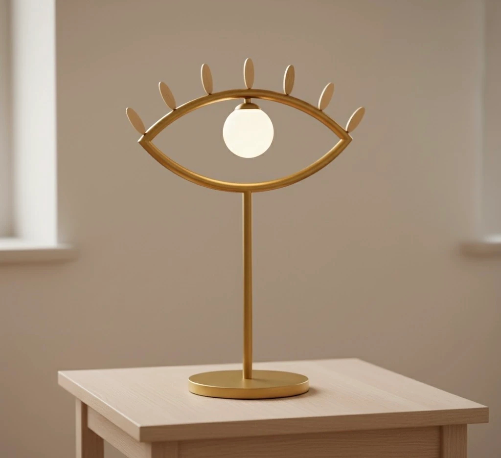 Eye Light Eskitme Masa Lambası 