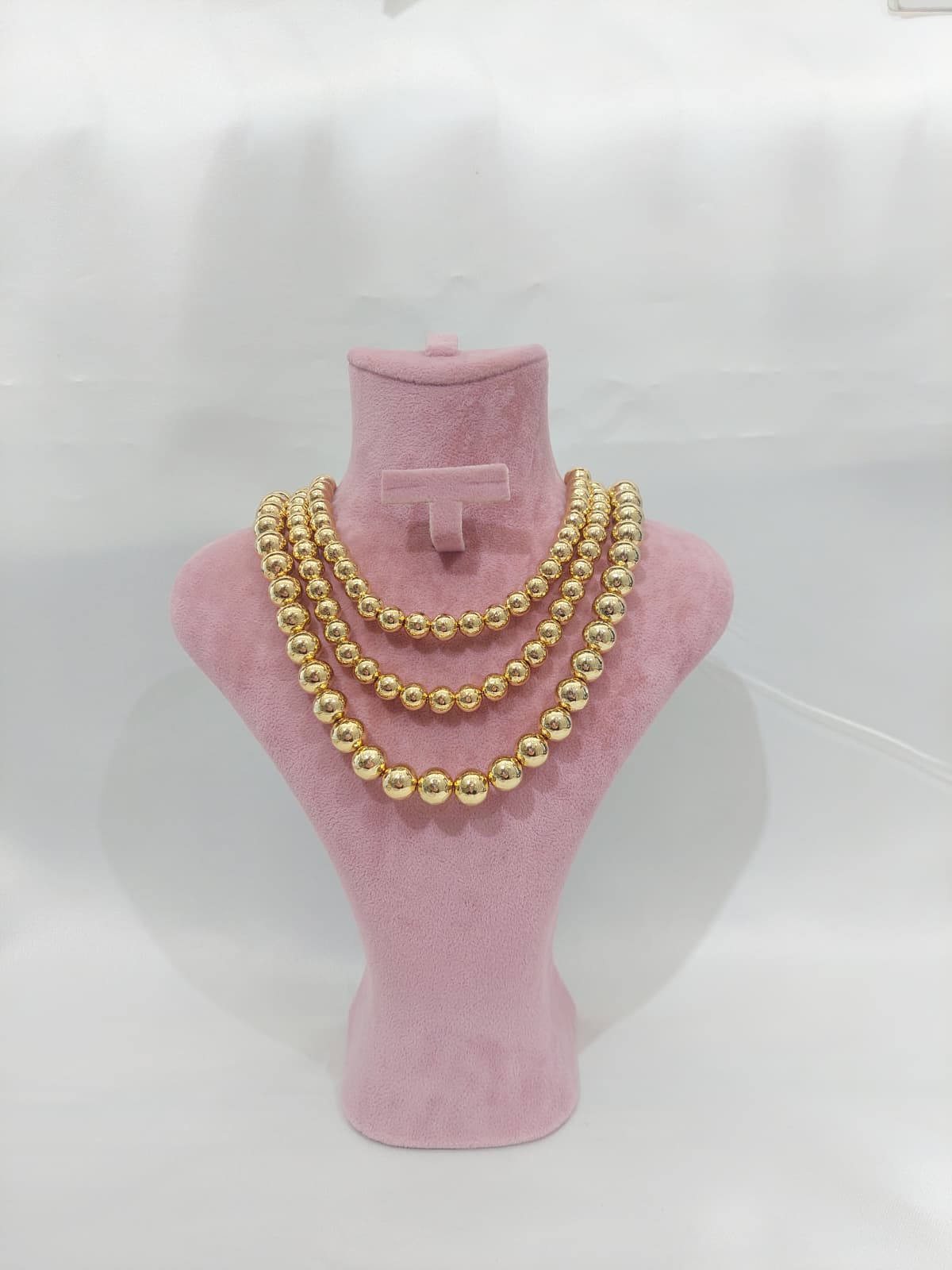 GOLD İNCİLİ KOLYE
