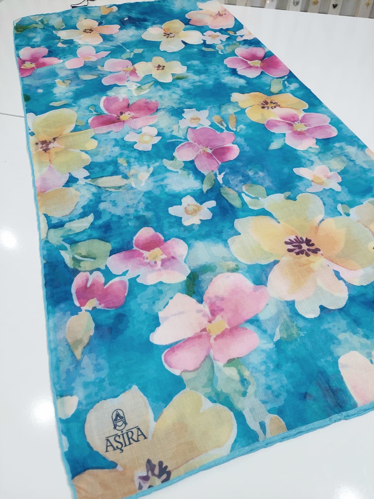 ÇİÇEK SOFT EŞARP