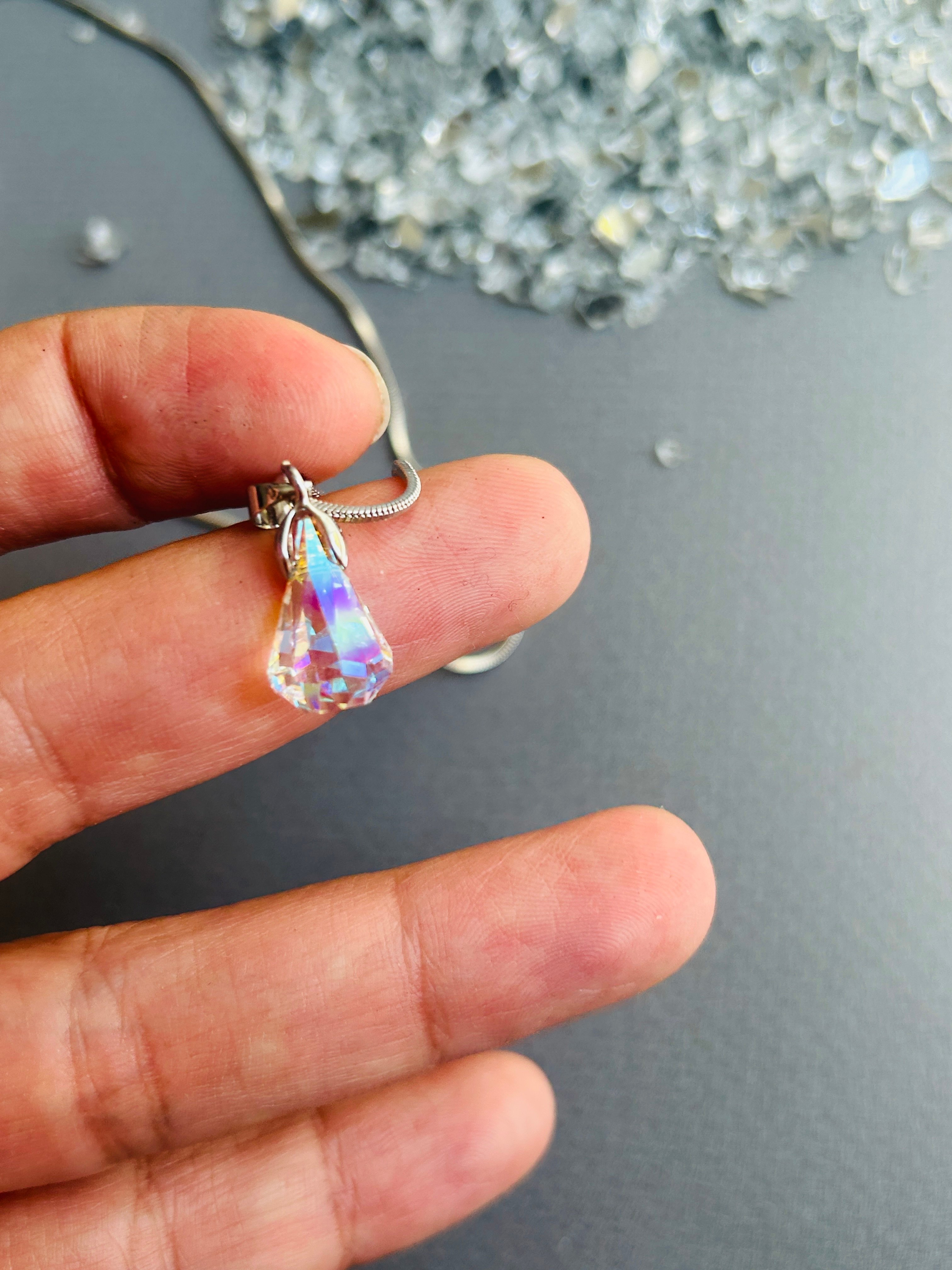 Mini Konik Rainbow Kolye