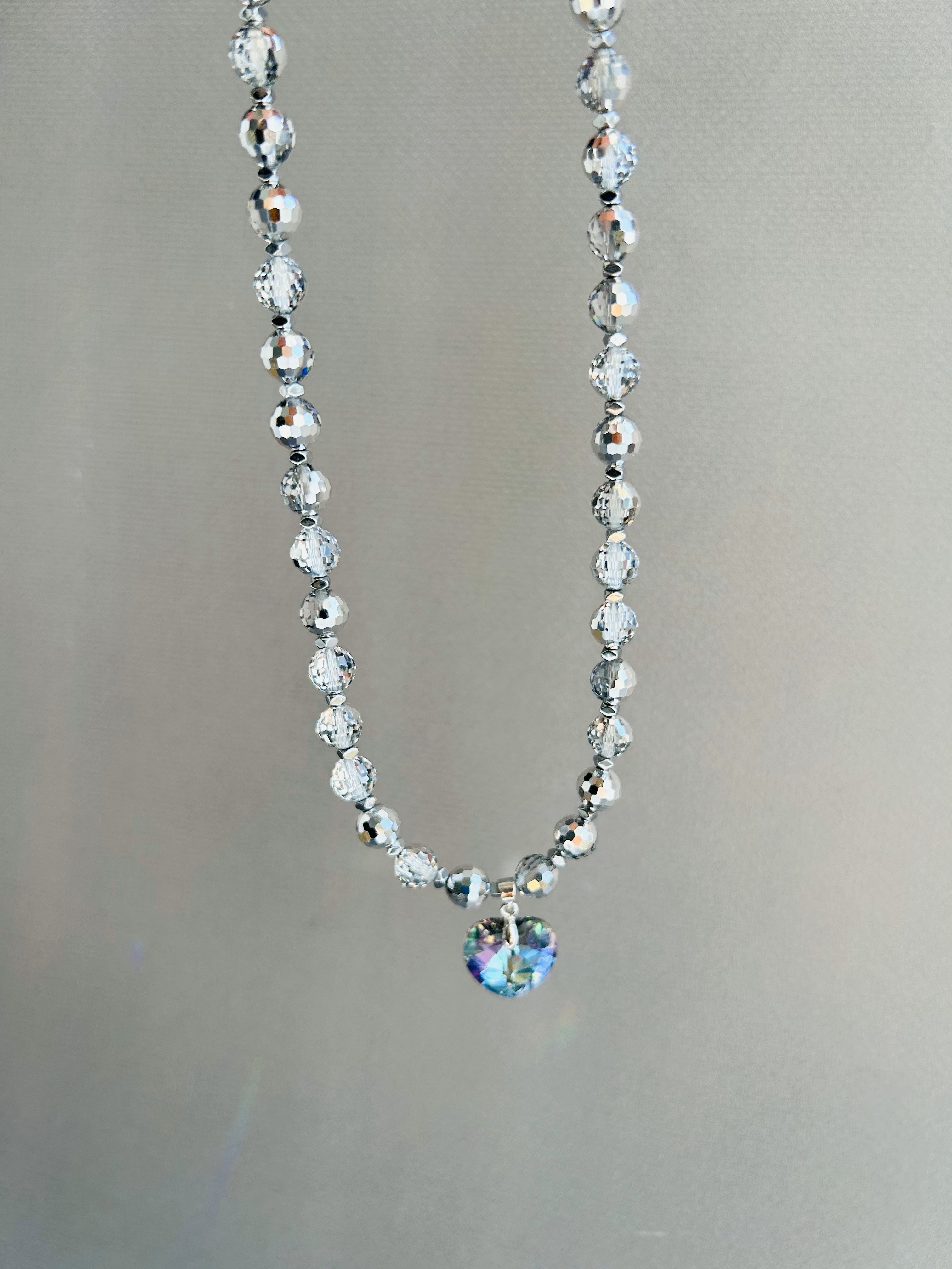 Luna No 2 Swarovski Kristal Taş Kolye