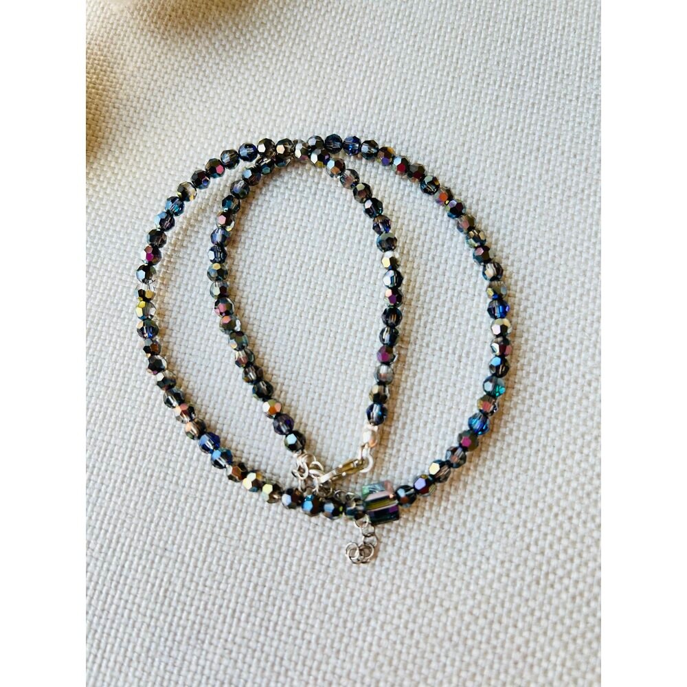 Heliotrope Swarovski Kristal Kolye