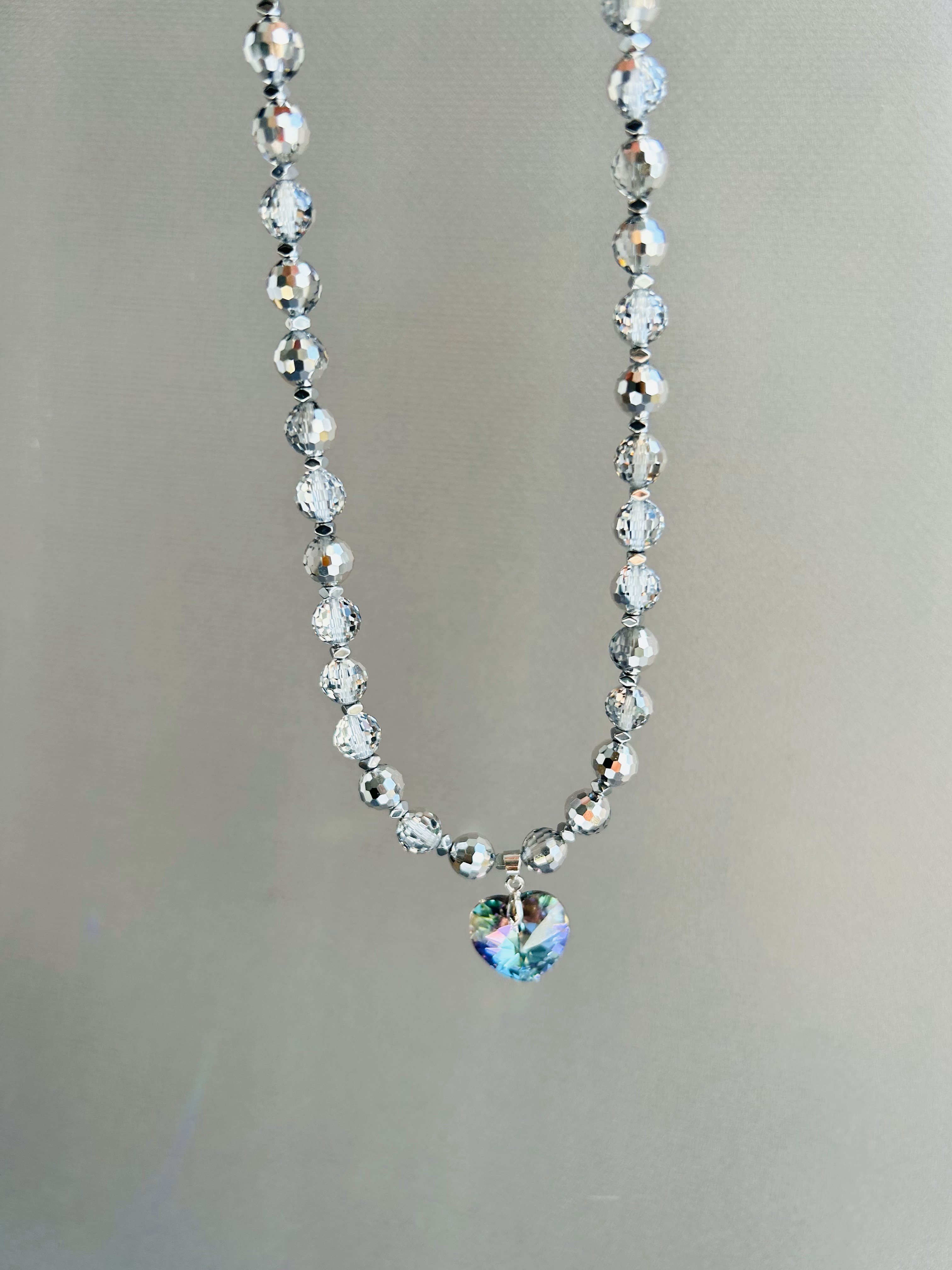 Luna No 2 Swarovski Kristal Taş Kolye