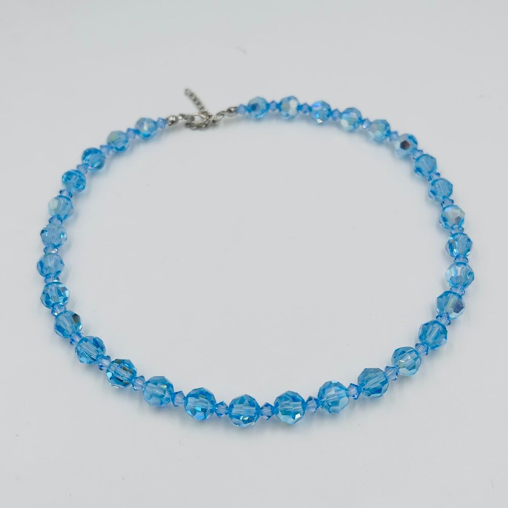 Aquamarine Swarovski Crystal Beads 8 mm