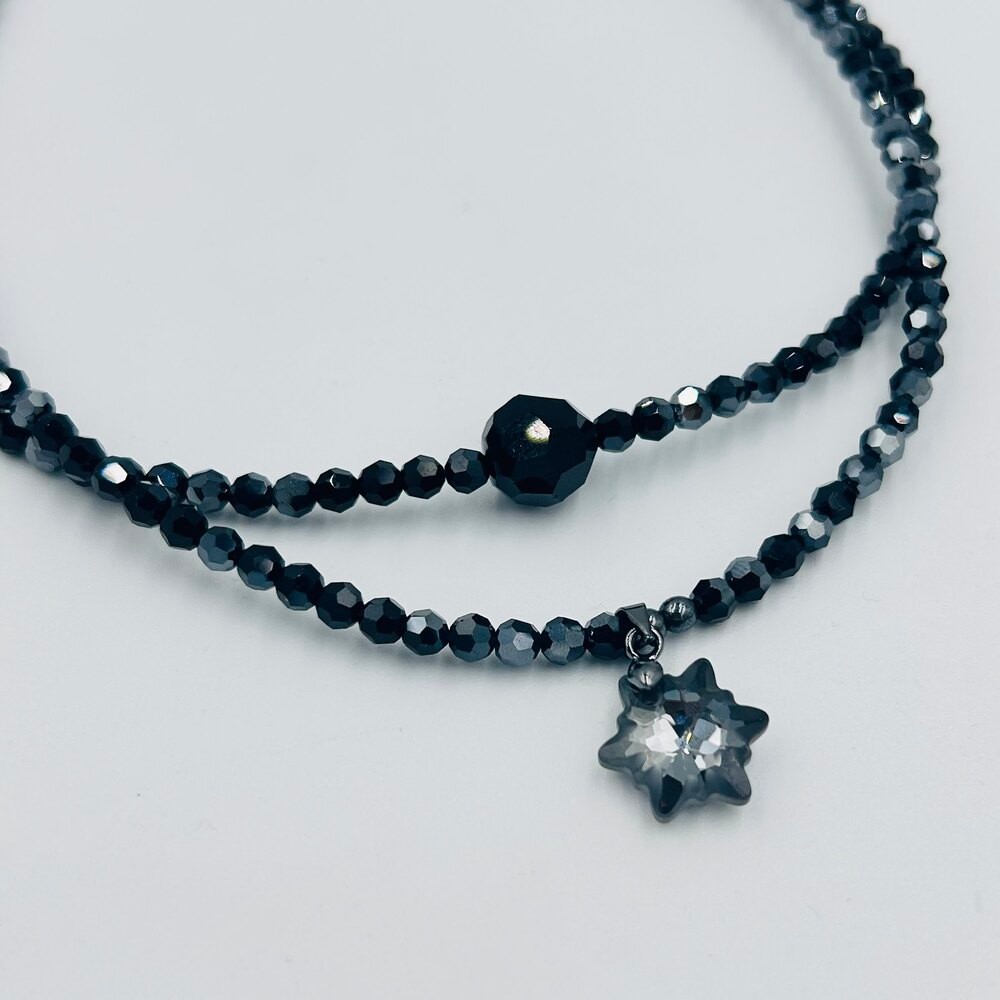 Swarovski Kristal Taş Top Kolye