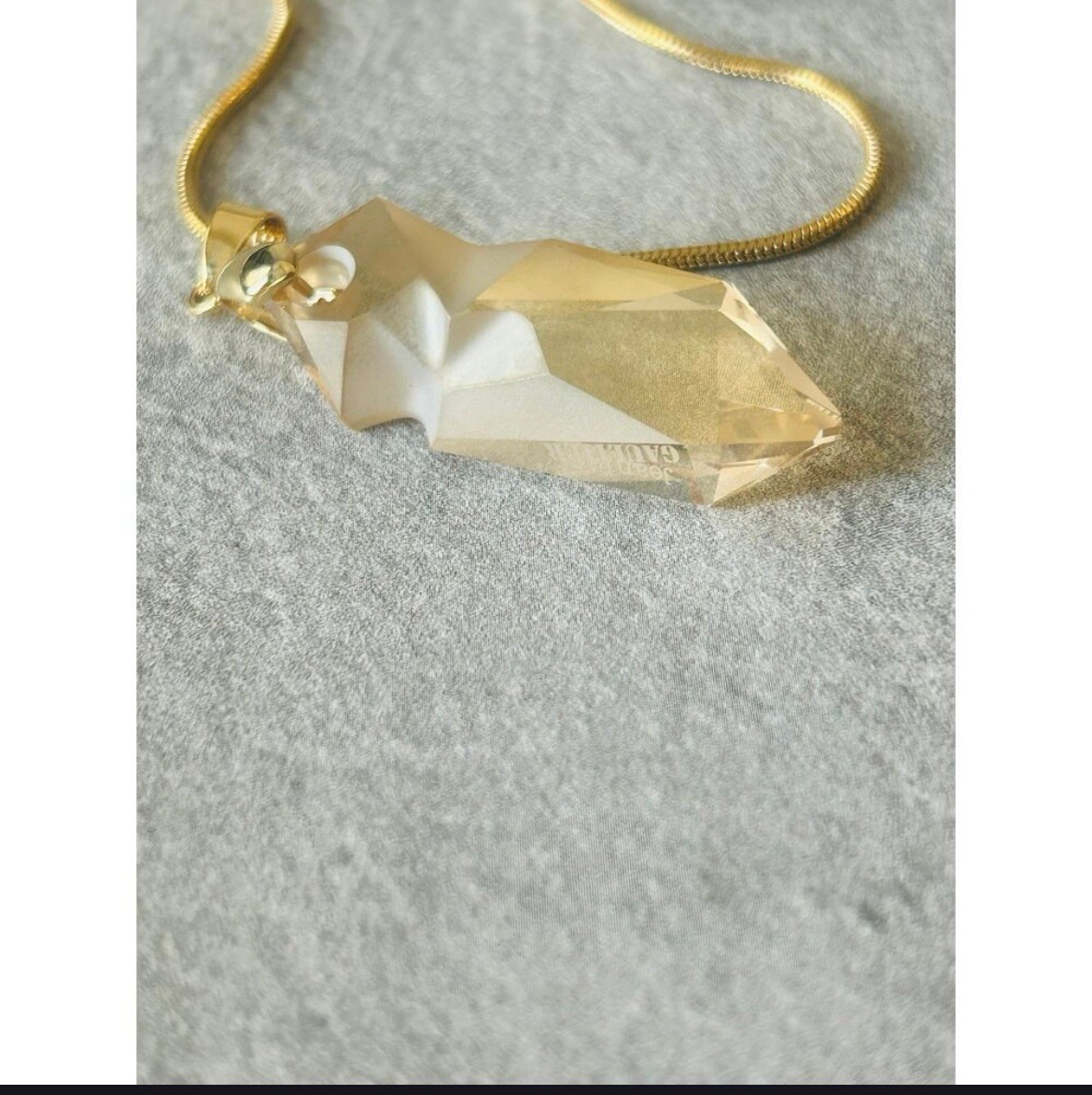 Jean Paul Gaultier Küçük Boy Swarovski Kristal Taş Kolye