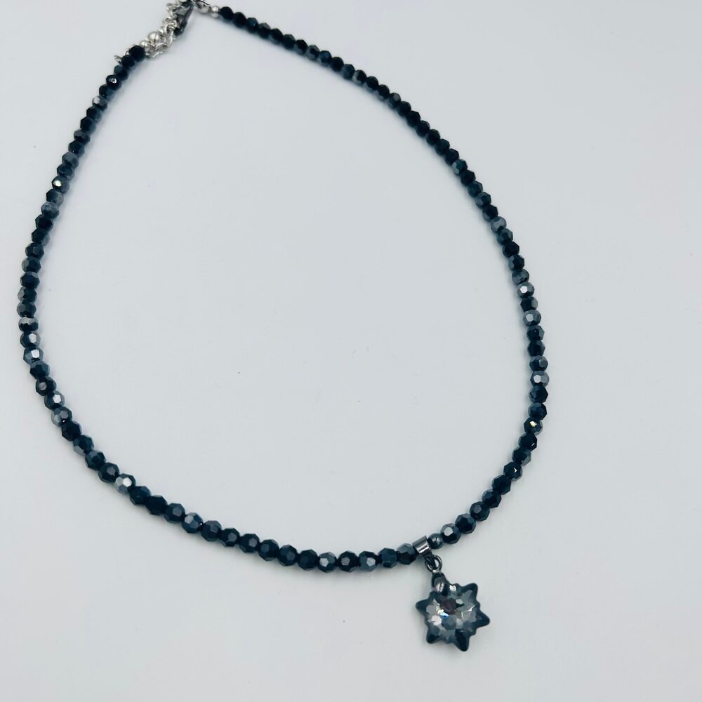 Swarovski Kristal Taş Yıldız Kolye