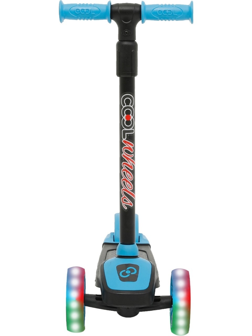 Cool Wheels Twist 3 + Yüksekliği Ayarlanabilir Işıklı Scooter Mavi FR58055 
