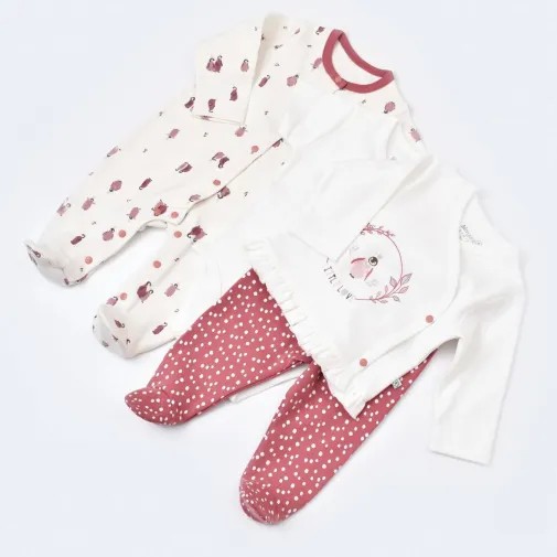BİBABY HASTANE ÇIKIŞ SETİ 10'LU LİTTLE LOVE