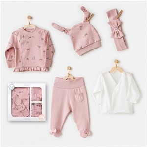 ANDY WAWA HASTANE ÇIKIŞI 5'Lİ PUPPY GAZELLE PEMBE