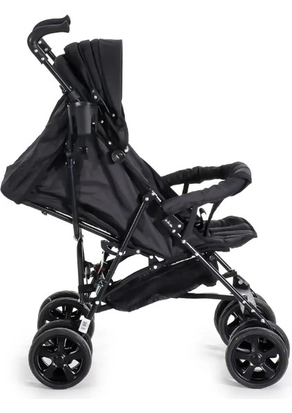  Duux Siena Hafif Doğumdan 3 Yaşına Kadar Kullanılabilen Baston Bebek Arabası Siyah 