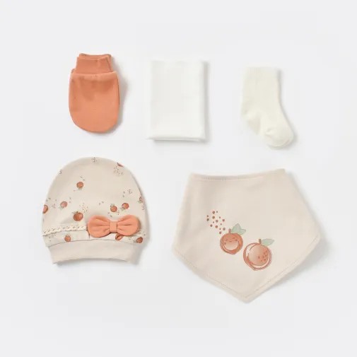 BİBABY ORGANİC HASTANE ÇIKIŞI 10'LU SUMMER FRUİT LİGHT CREAM CARAMEL 