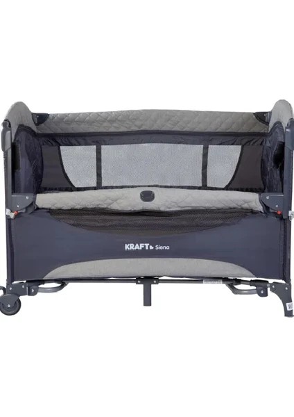 Kraft Siena Anne Yanı Oyun Parkı 70x110 cm Light Grey 