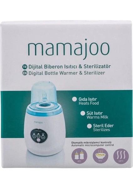 Mamajoo Dijital Mama Isıtıcı & Buhar Sterilizörü