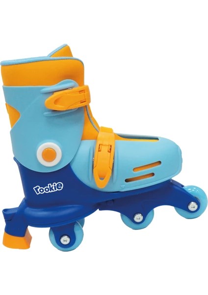 GOKİDY ROOKİE AYARLANABİLİR DÖNÜŞEN TEKERLEKLİ 2 IN 1 TWİSTY PATEN MAVİ