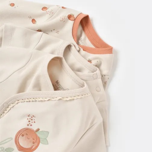 BİBABY ORGANİC HASTANE ÇIKIŞI 10'LU SUMMER FRUİT LİGHT CREAM CARAMEL 
