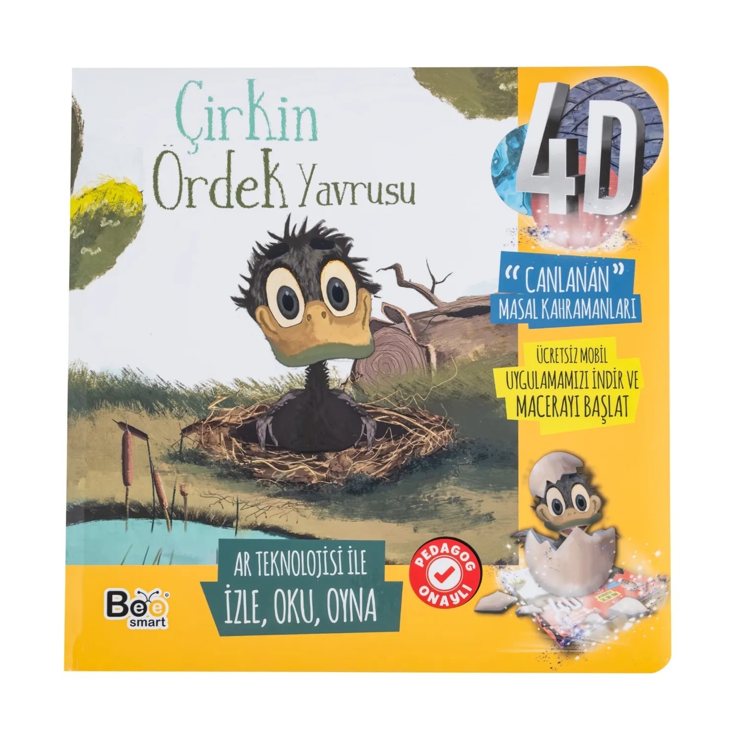 Bee Smart Çirkin Ördek Çocuk Kitabı
