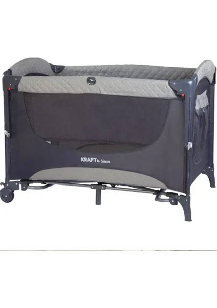 Kraft Siena Anne Yanı Oyun Parkı 70x110 cm Light Grey 