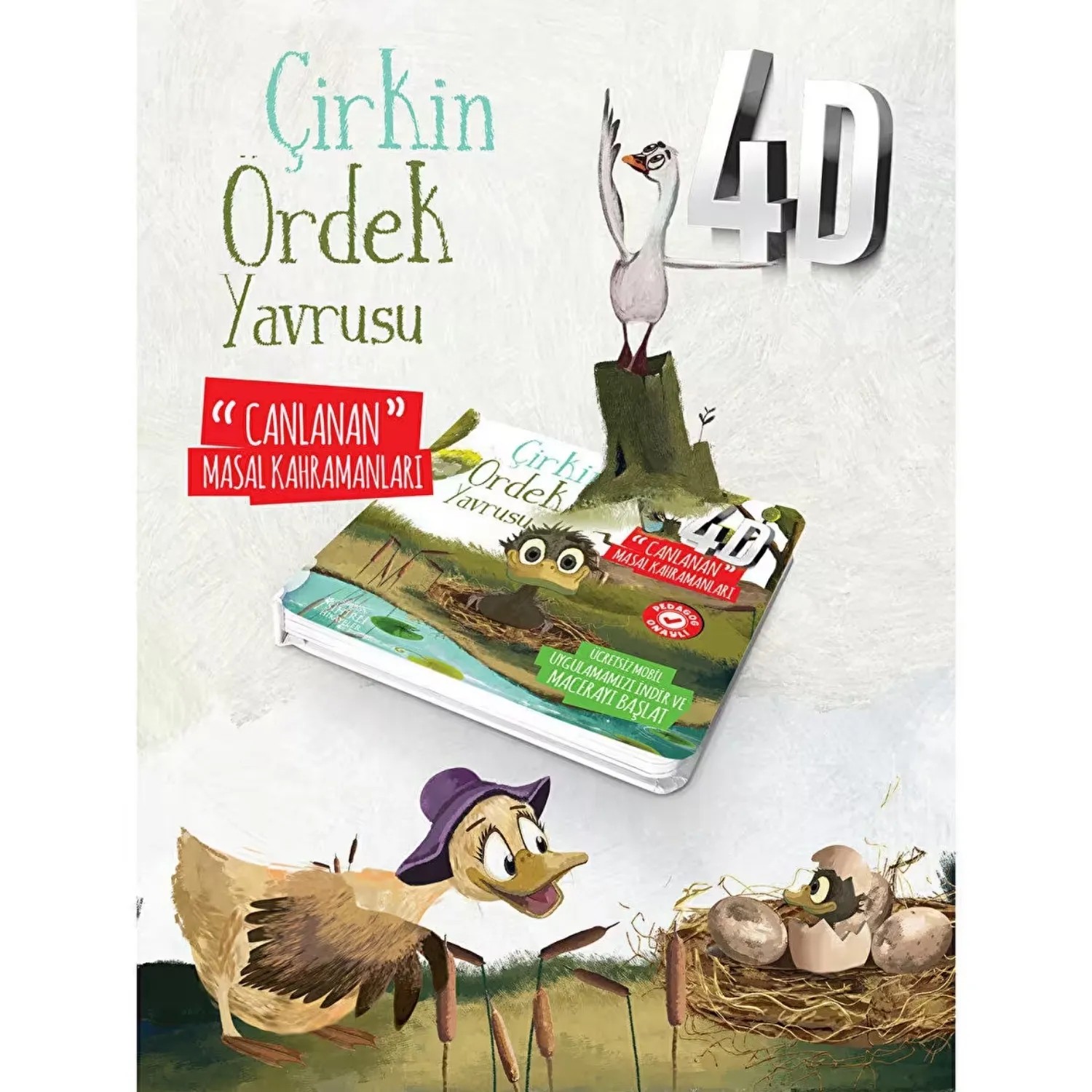 Bee Smart Çirkin Ördek Çocuk Kitabı