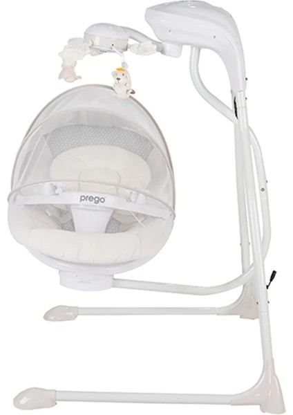 Prego Galaksi Otomatik Salıncak Krem 