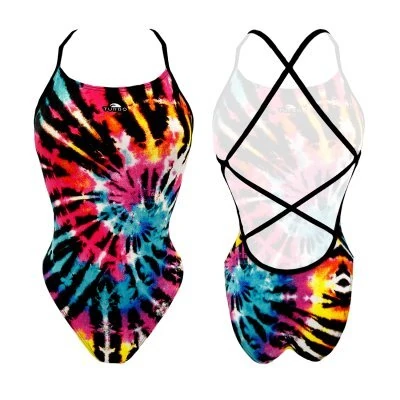 TURBO KADIN MAYO SWIMSUIT PATTERN 'SIRENE'  TIE-DY
