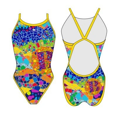 TURBO KADIN MAYO  'REVOLUTION'  TRENCADIS Sarı