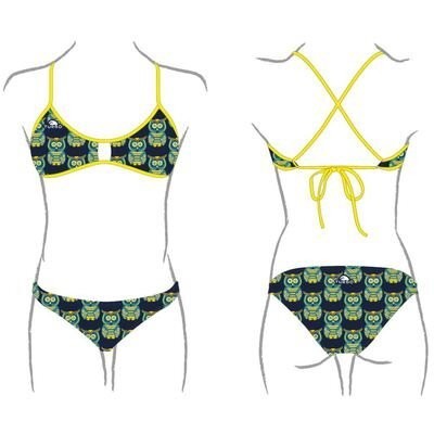 BIKINI WOMEN  OWL GREECE (KNOTTIES) Green